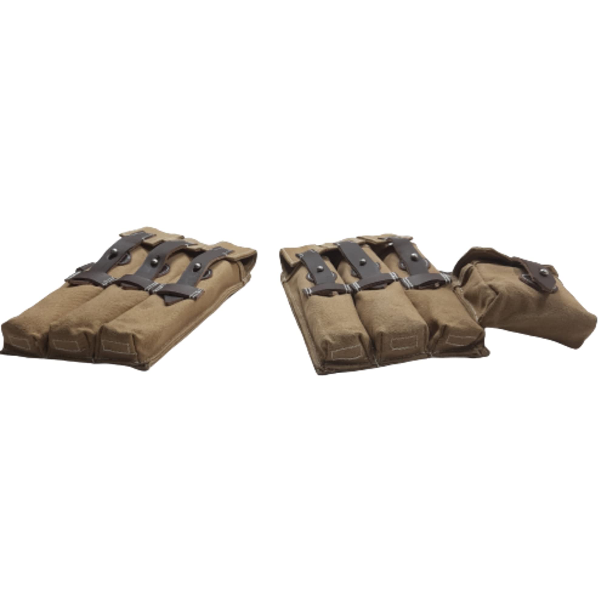 MP40用　黒革マガジンケース+キングアームズ製マガジン４本 ww2 ドイツ軍 Amazon.co.jp: Warcraft Exports WWII-ドイツ-MP38-MP40